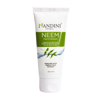 Nandini Herbal Neem Tulsi Face Wash - usa canada australia