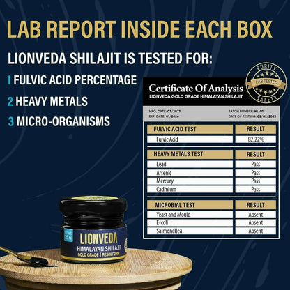 Lionveda Original Himalayan Sj Resin