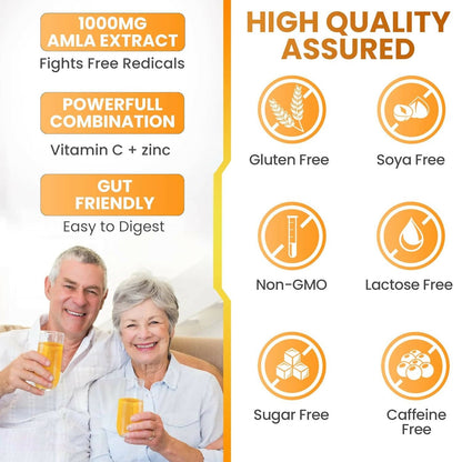 Dr Trust Vitamin C Effervescent Tablets - Orange Flavor