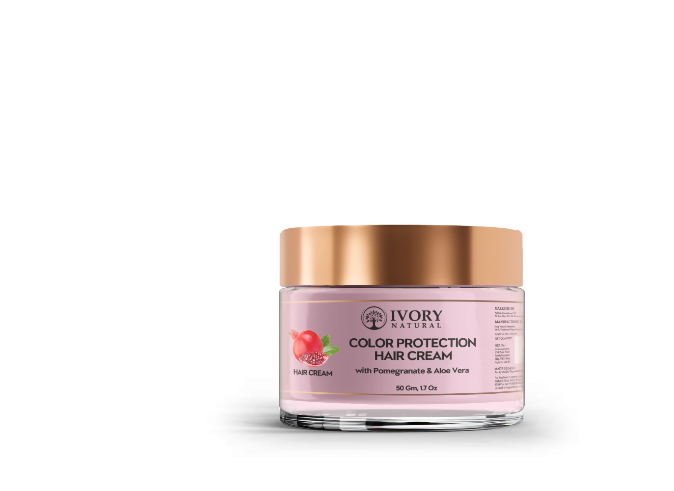 Ivory Natural Color Protection Cream For Color Fade, Retain Color Pigments
