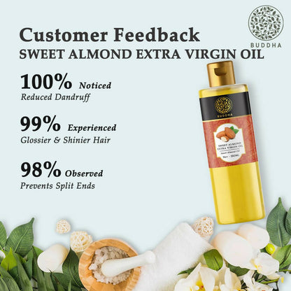 Buddha Natural - Extra Virgin 100% Pure Hair Oil