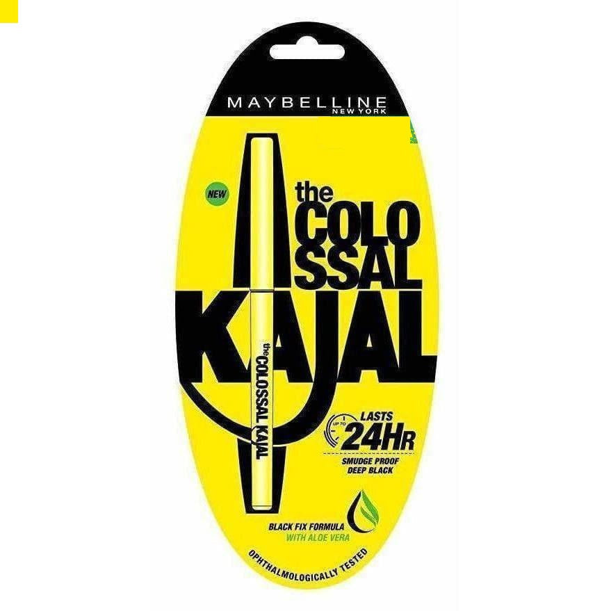 Maybelline New York Colossal Kajal,Black, 0.35g