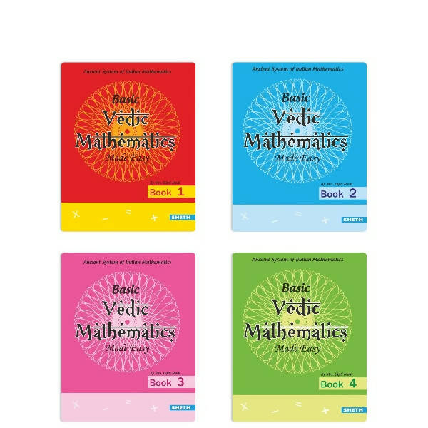 Basic Vedic Mathematics| Set of 4| Maths Book| Ages 6-10 Years -  buy in usa 