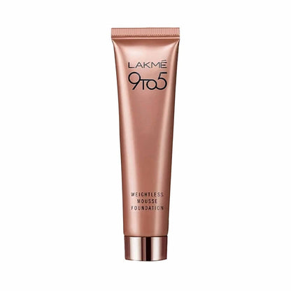 Lakme 9To5 Weightless Mousse Foundation - Nude Brown -  USA 