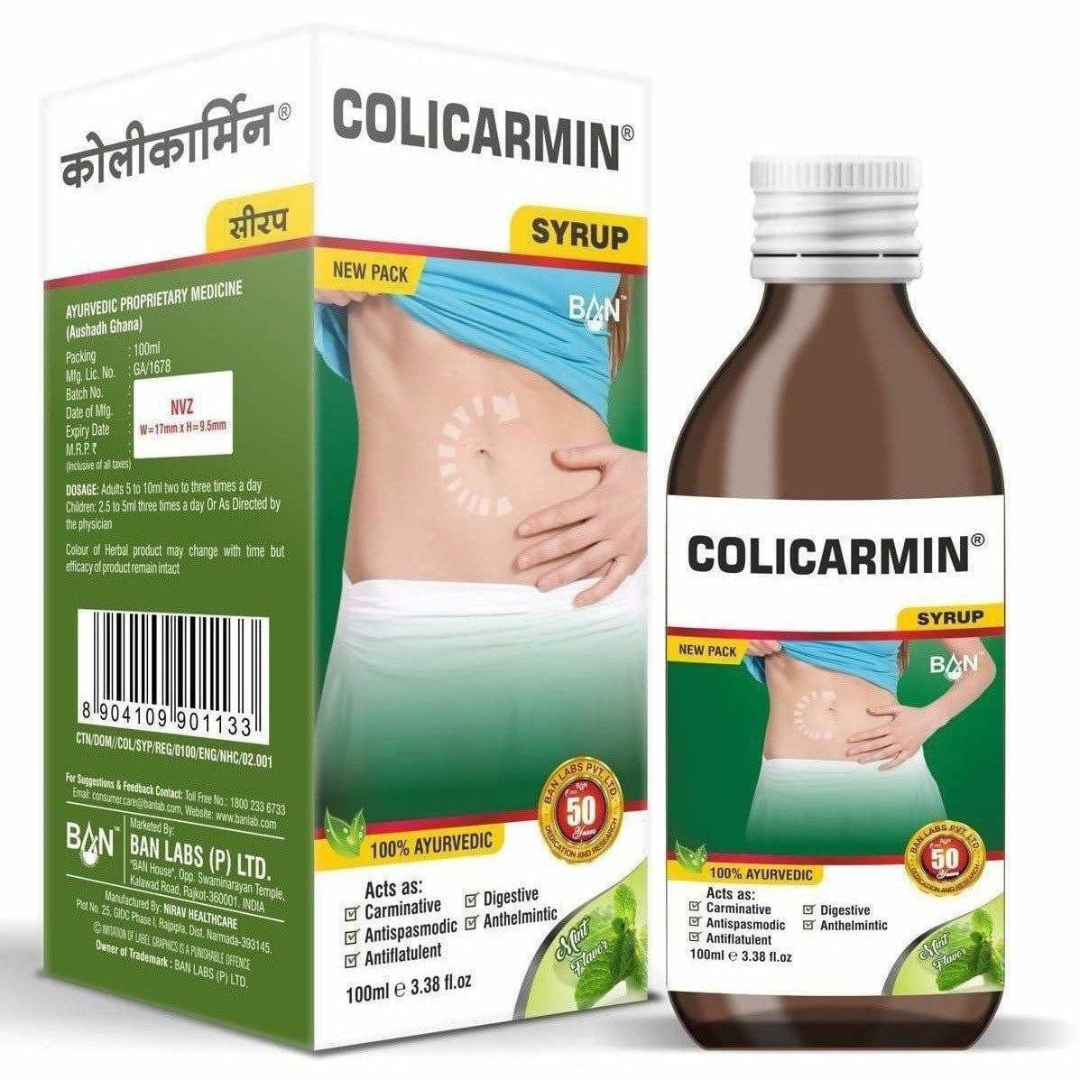 Ban Labs Colicarmin Syrup