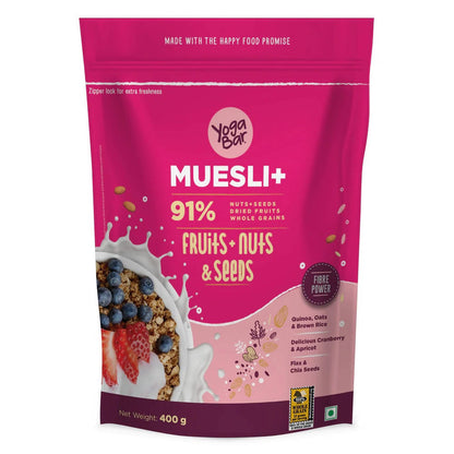 Yoga Bar Fruits, Nuts + Seeds Wholegrain Muesli