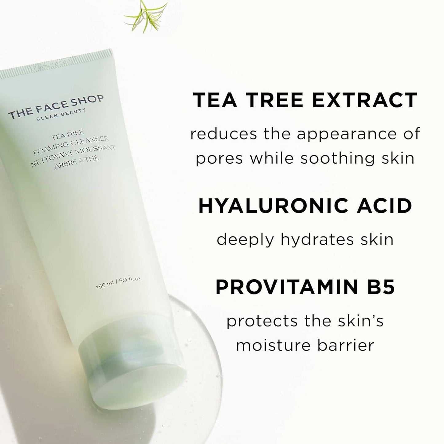 The Face Shop Tea Tree Pore Clarifying Gel Cleanser