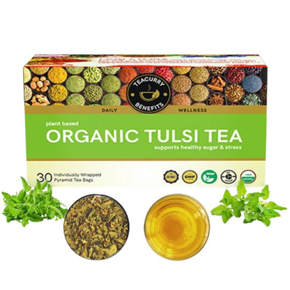 Teacurry Organic Tulsi Tea Bags