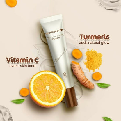 Mamaearth Glow Pore Blurring Primer With Vitamin C & Turmeric