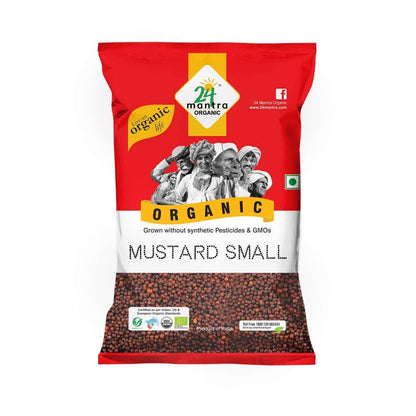 24 Mantra Organic Mustard Seeds (Small)