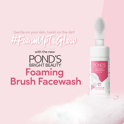 Ponds Bright Beauty With Vitamin B3 Foaming Facewash