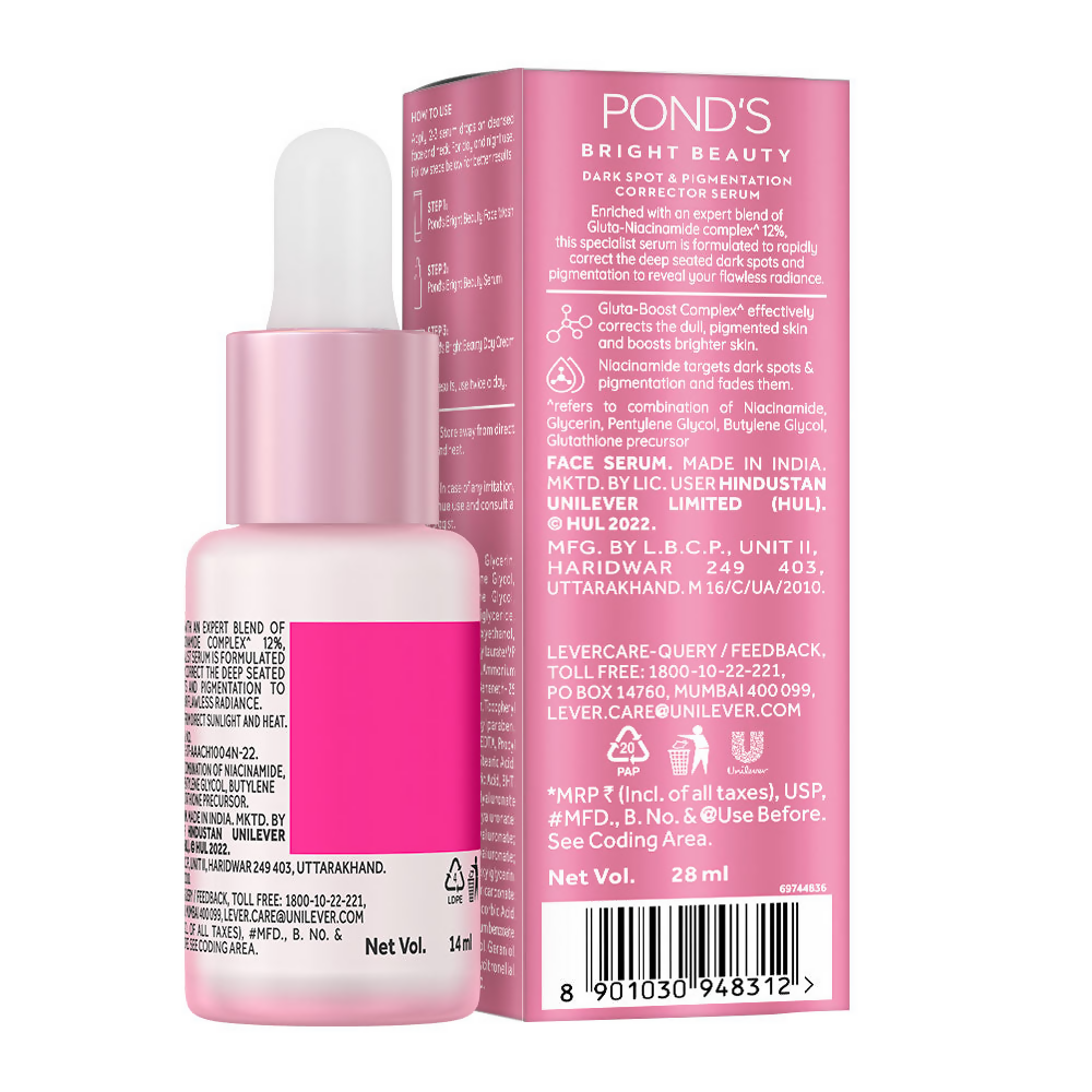 Ponds Bright Beauty Gluta Niacinamide Serum