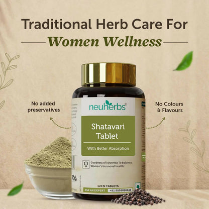 Neuherbs Shatavari Tablets for Women