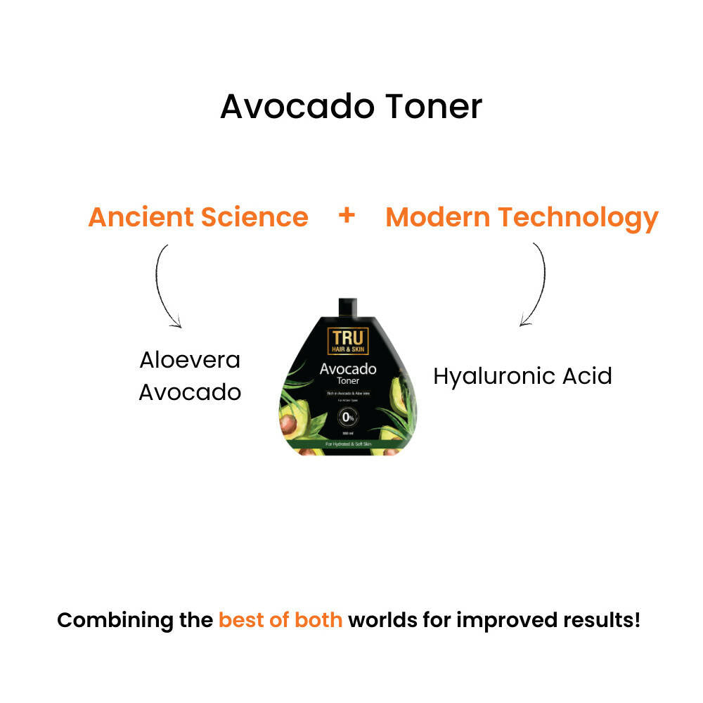 Tru Hair & Skin Avocado & Hyaluronic Acid Toner