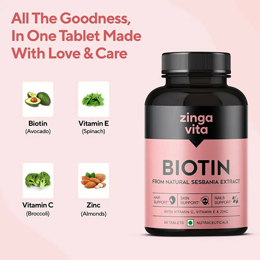 Zingavita Biotin Tablets