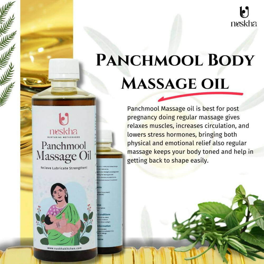 Nuskha Panchmool Massage Oil