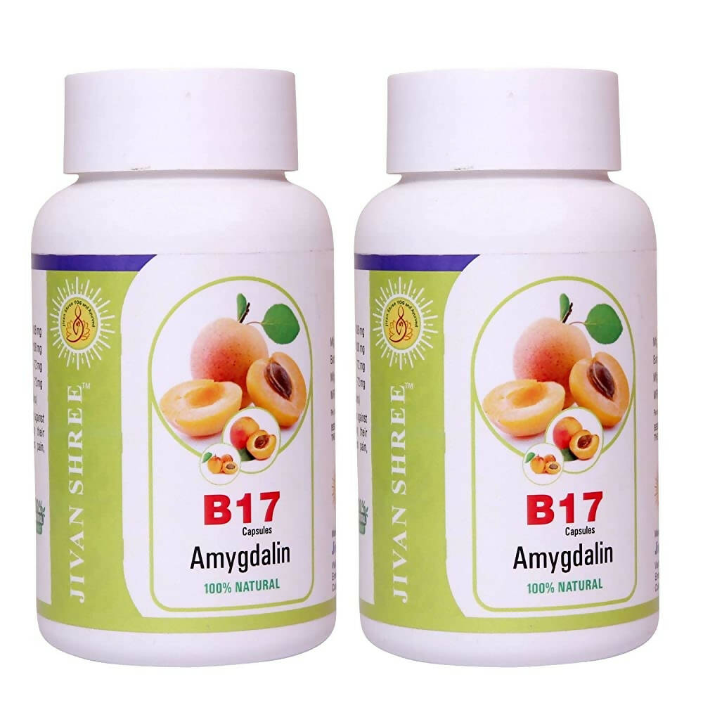 Jivan Shree Vitamin B17 500mg Amygdalin Capsules - BUDEN