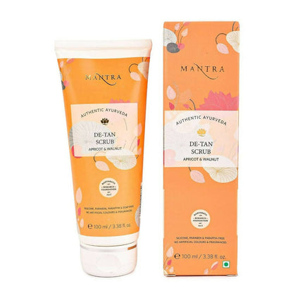 Mantra Herbal De-Tan Scrub Apricot & Walnut - BUDEN