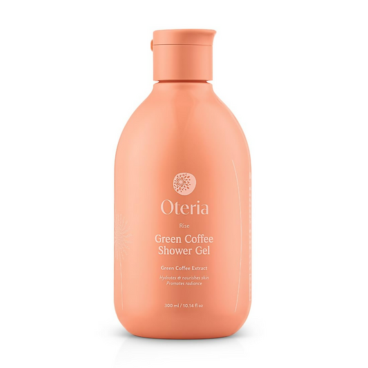 Oteria Premium Exfoliating Green Coffee Body Wash For Shower Gel & Energizing Shower Experience