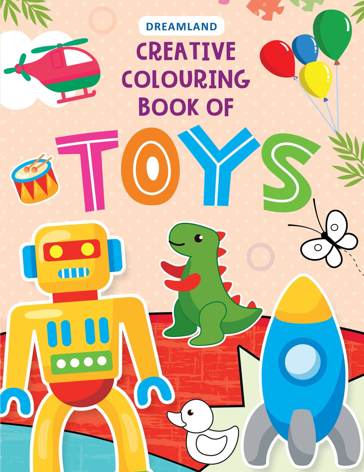 Dreamland Creative Colouring Book - Toys