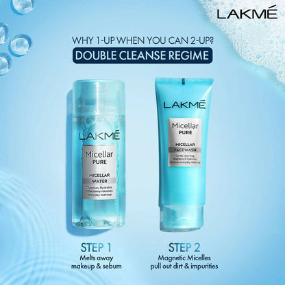 Lakme Micellar Pure Facewash For Deep Pore Cleanse