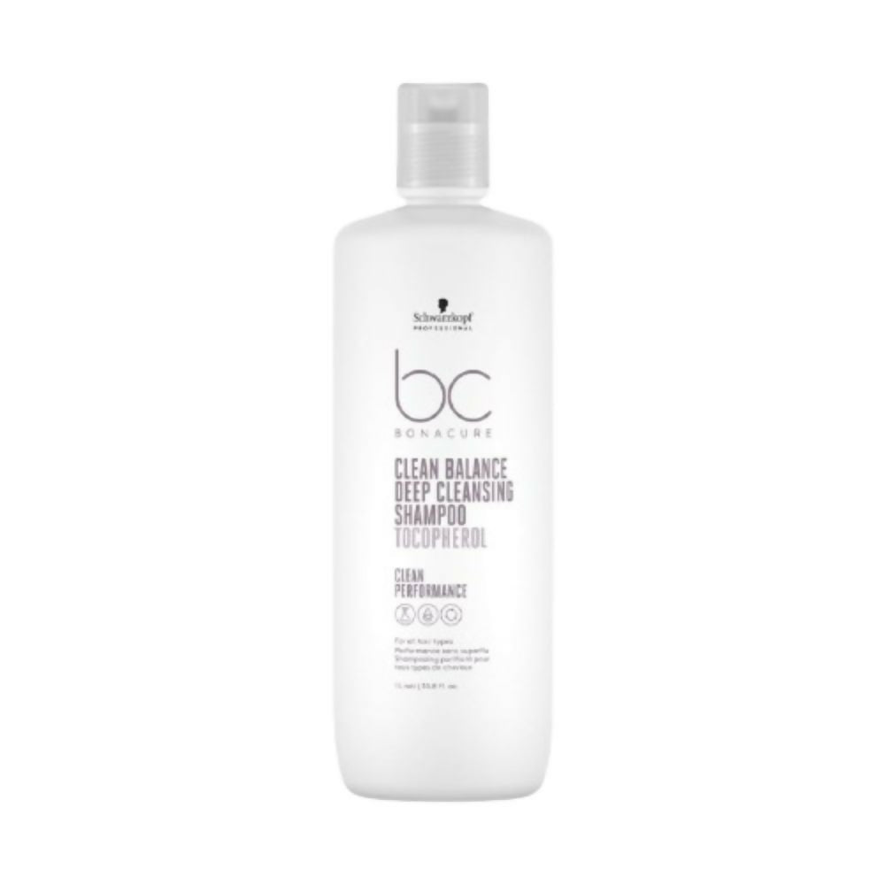 Schwarzkopf Professional Bonacure Clean Balance Deep Cleansing Shampoo with Tocopherol