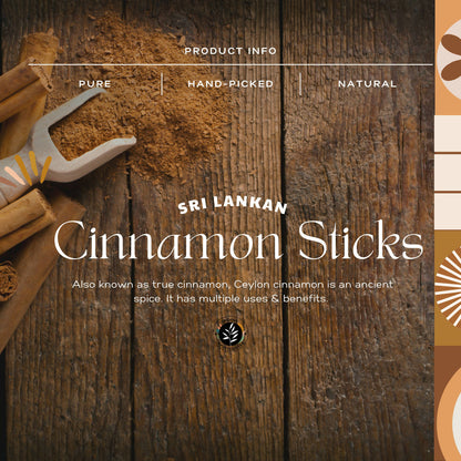 Organic Ayurve USA, Australia, Canada n Cassia Cinnamon Sticks