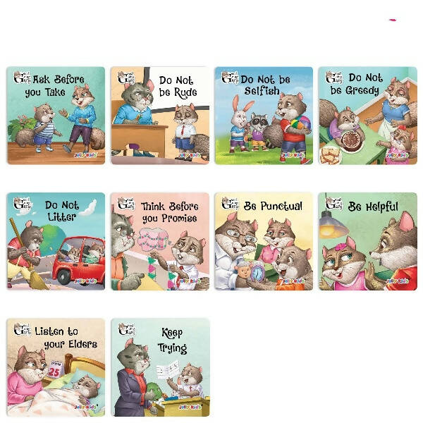 Jolly Kids Good Going Gary Character Building English Short Story Books (Set of 10) | Motivational Story Books for Kids -  buy in usa 