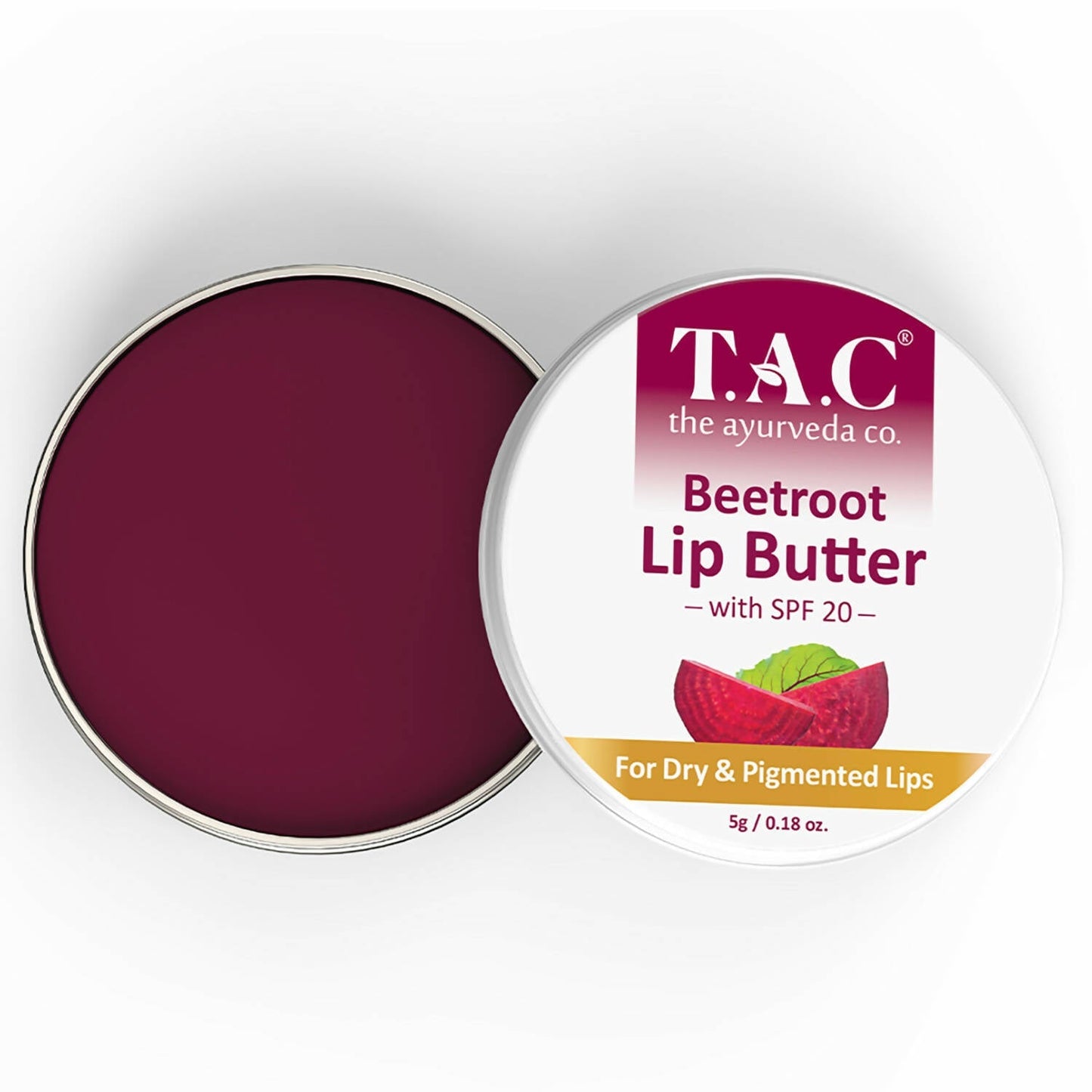TAC - The Ayurveda Co. Beetroot Lip Balm