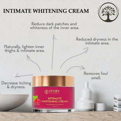 Ivory Natural Intimate Whitening Cream For Lighten Dark Areas, Inner Thigh