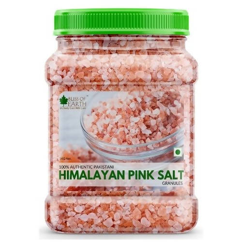 Bliss of Earth Pure Himalayan Pink Salt Granules - buy in USA, Australia, Canada