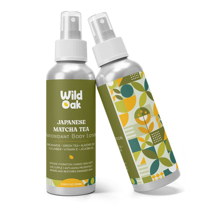 Wild Oak Japanese Matcha Tea Body Lotion