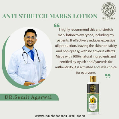 Buddha Natural Anti-Stretch Marks Body Lotion