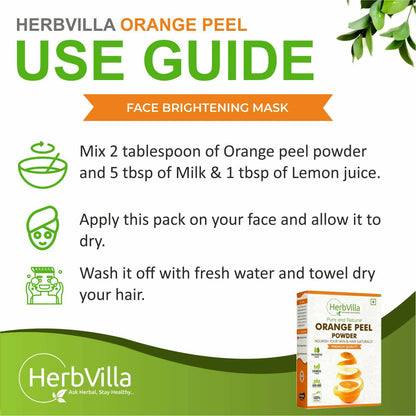 Herbvilla Orange Peel Powder