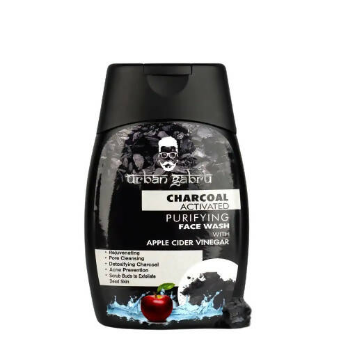 Urbangabru Activated Charcoal Face Wash for Men - BUDEN