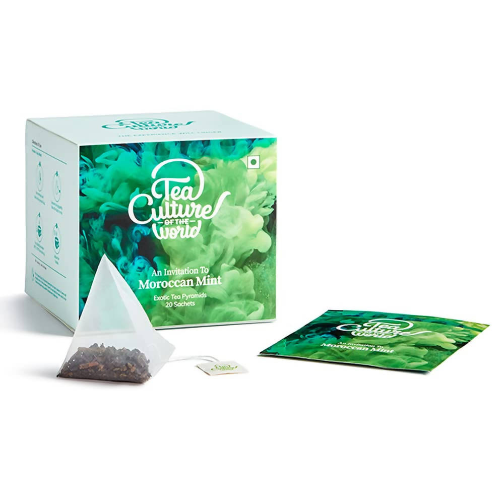 Tea Culture Moroccan Mint Green Tea Bags