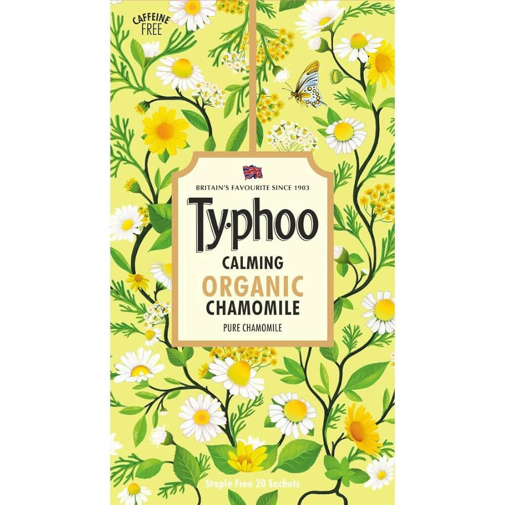 Typhoo Calming Organic Chamomile Tea Bags