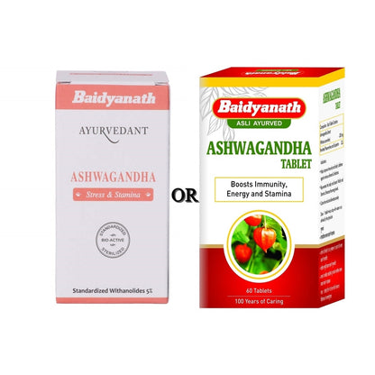 Baidyanath Ashwagandha Tablet 60 Tabs