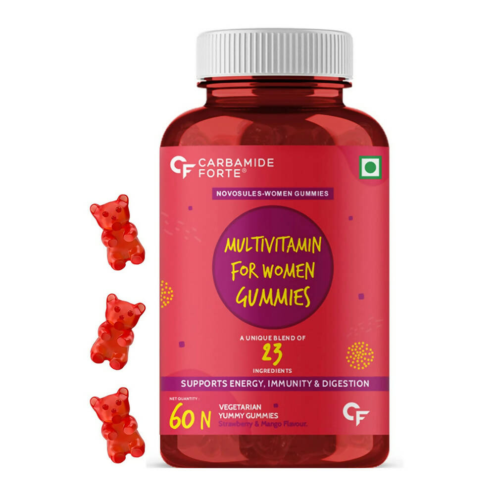 Carbamide Forte Multivitamin Gummies for Women for Hair, Skin & Nails - BUDNEN