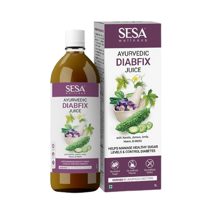 Sesa Ayurvedic Diabfix Juice with Karela Jamun Juice