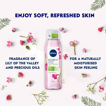 Nivea Naturally Good Lily of the Valley & Oil Shower Gel