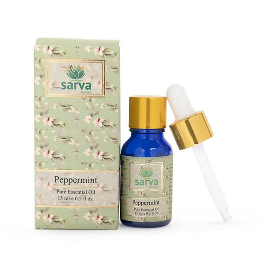 Sarva by Anadi Peppermint Pure Essential Oil - usa canada australia