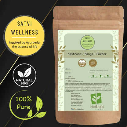 Satvi Wellness Kasthuri Manjal Powder