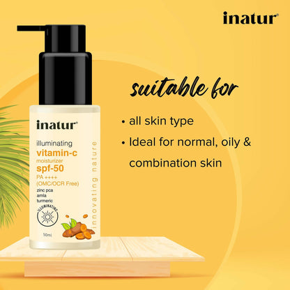 Inatur Vitamin C Sunscreen SPF-50