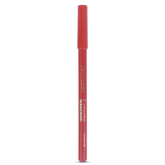 Matt Look Colorite Lip Contour Professional Matte Lip Color Pencil - Coral Bliss 08