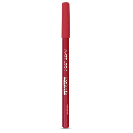 Matt Look Colorite Lip Contour Professional Matte Lip Color Pencil - Sizzling Red 17