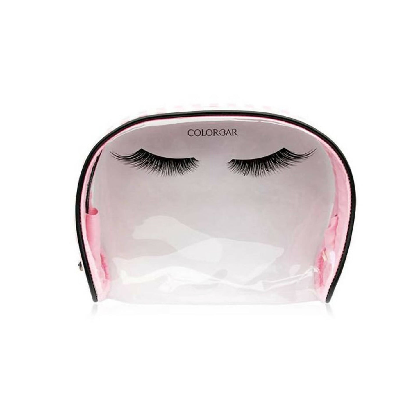 Colorbar Pouch Lips & Lashes Bag In Bag (Set Of Three) - White + Blush Pink