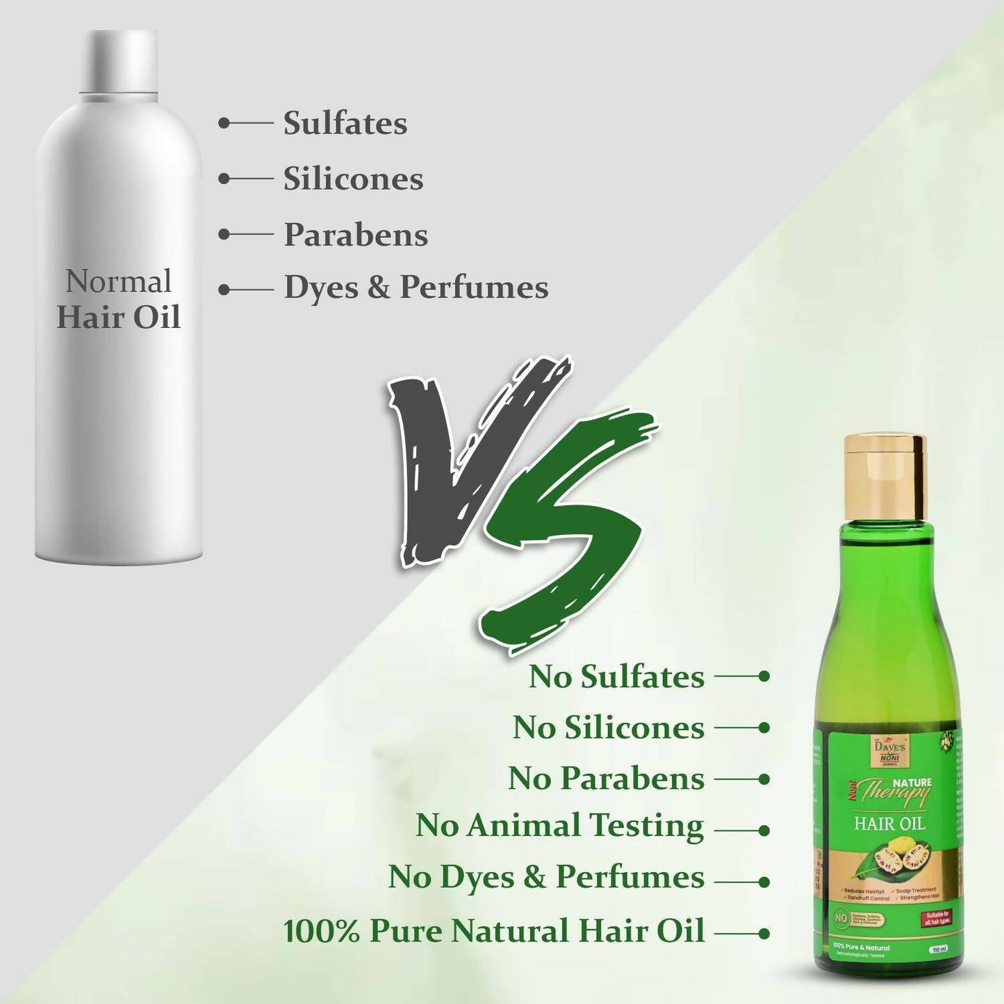 The Dave's Noni Nature Therapy Hair Oil