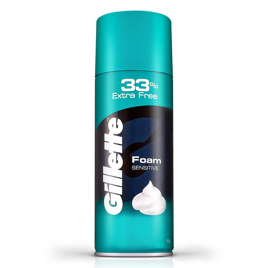 Gillette Sensitive Shaving Foam - usa canada australia
