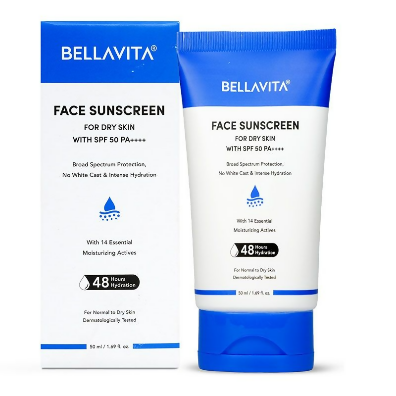 Bella Vita Organic Sunscreen SPF 50 For Dry Skin
